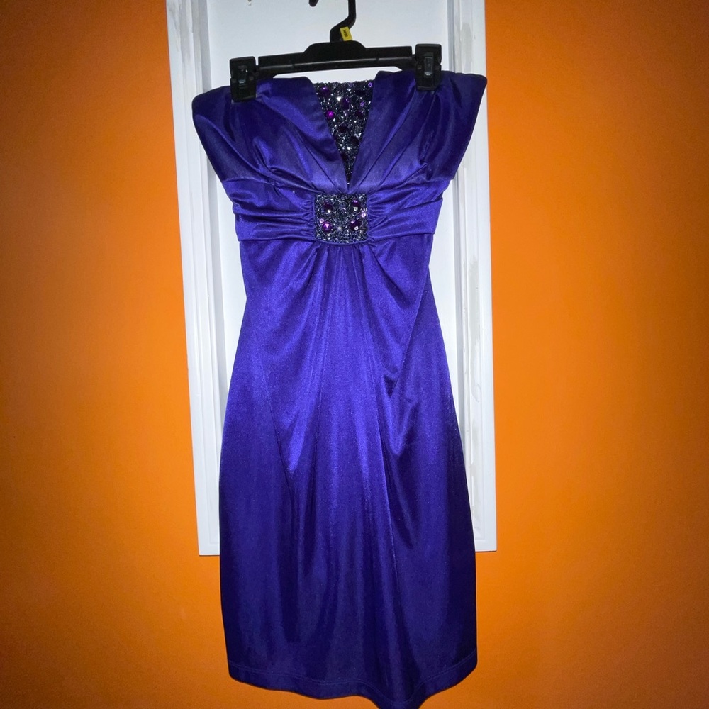 Purple dress